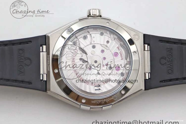 1231 Constellation SS SBF 1:1 Best Edition White Dial on Black Gummy Strap A8900 Super Clone Attractive 7799